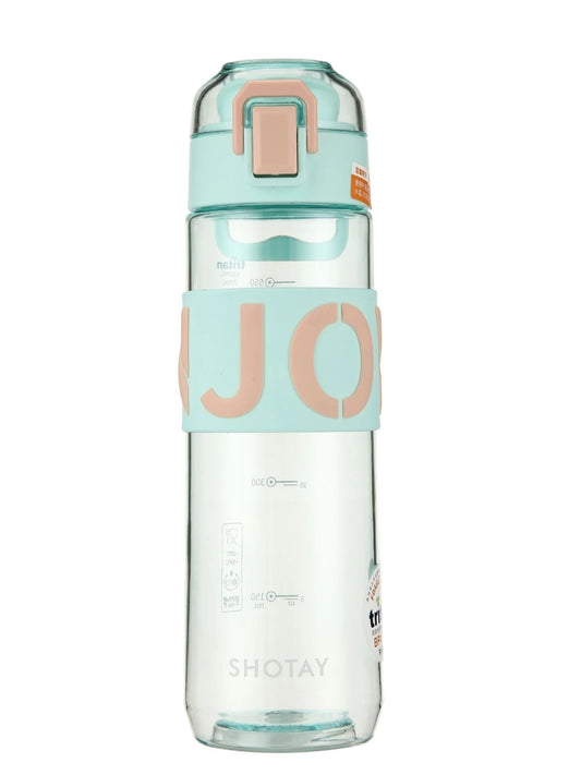 Botella Tritán Con Silicona  680ml - Verde Agua