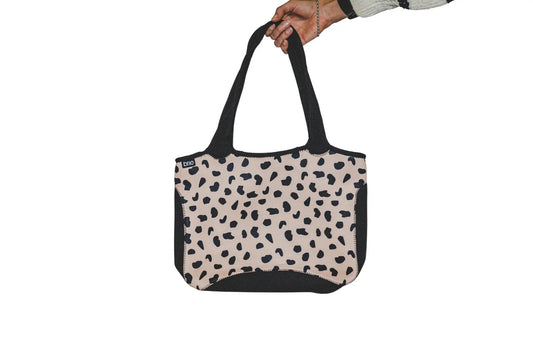 Cartera Neopreno Brio Con Cierre - Marron