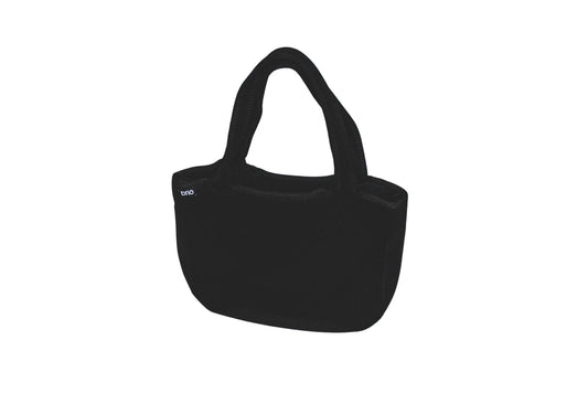 Cartera Neopreno Brio Con Cierre - Negra