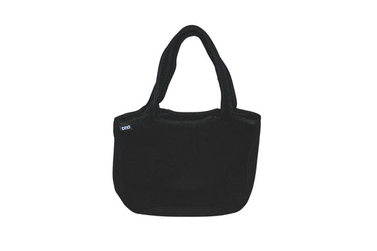 Cartera Neopreno Brio Con Cierre - Negra