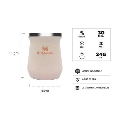 Mate Stanley Acero Inoxidable - Rosado