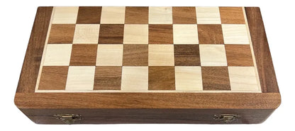 Ajedrez Madera Magnético Grande