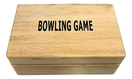Juego Bowling Madera Mini
