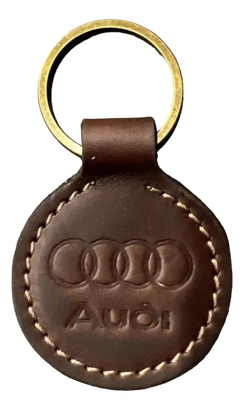 Llavero Auto Cuero Legítimo - Audi