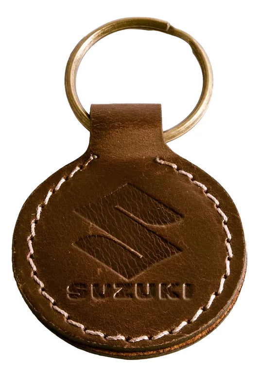 Llavero de Auto Cuero Legítimo - Suzuki