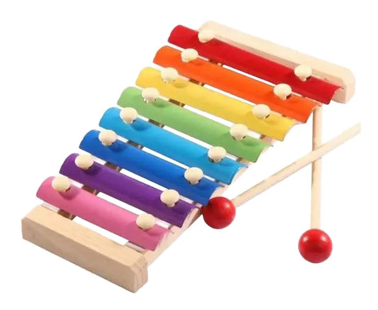 Xilofón musical de madera