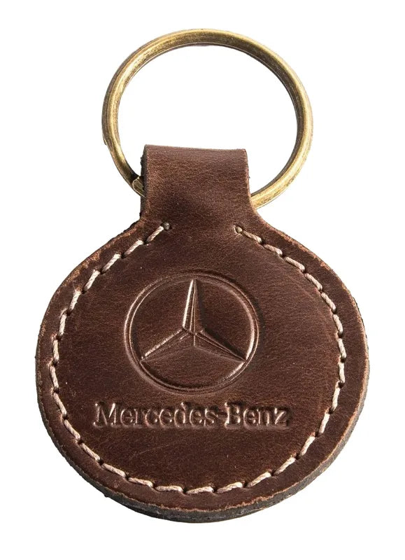 Llavero Auto Cuero Legítimo - Mercedes Benz