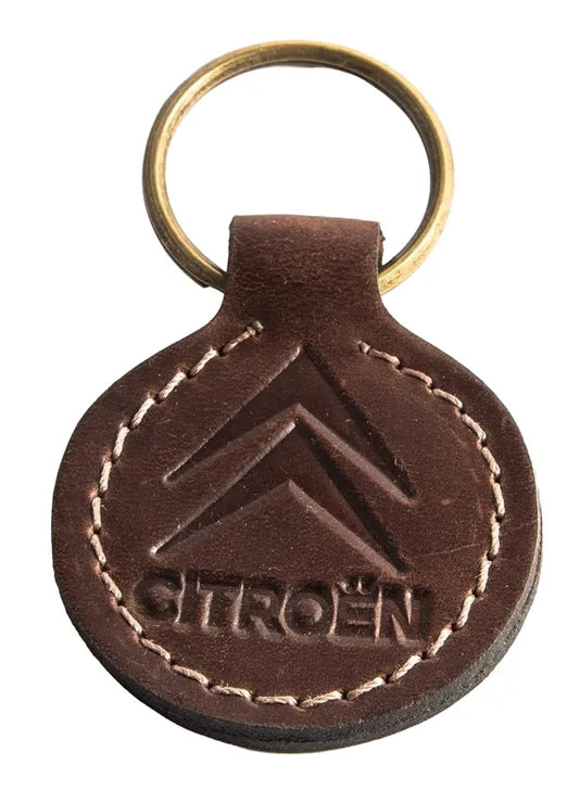 Llavero Auto Cuero Legítimo - Citroën