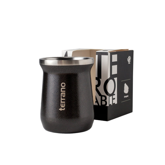 Mate Tradicional - Negro Metalizado