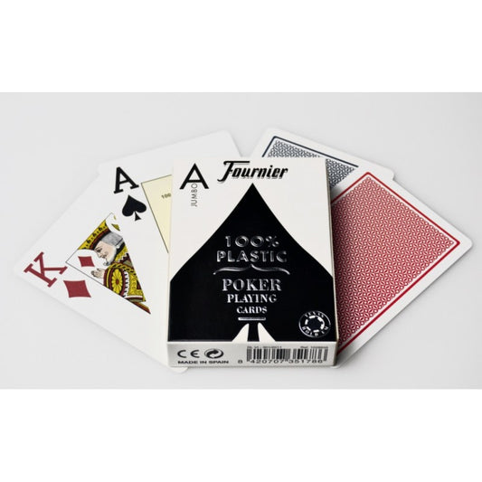 Cartas de Póker Fournier 100% Plástico