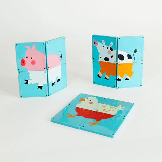 Imanix Baby Farm 12 piezas Puzzles Braintoys