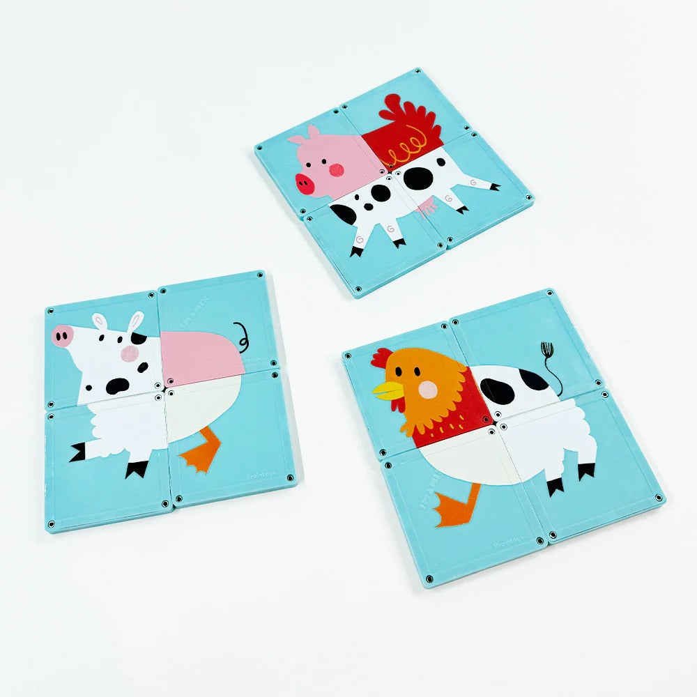 Imanix Baby Farm 12 piezas Puzzles Braintoys