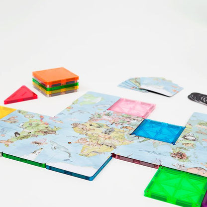 Imanix Speedy Eye Wild 56 piezas - Animales del Mundo Braintoys