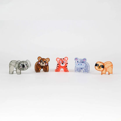 Imanix animales savana 5 piezas Braintoys