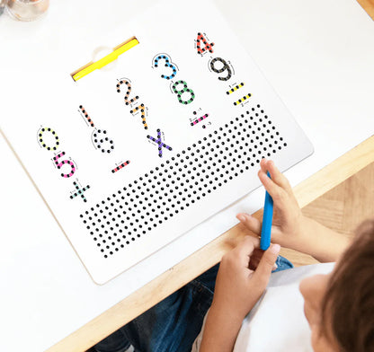 Tablero magnético Imapad Duo Letras y Números Braintoys
