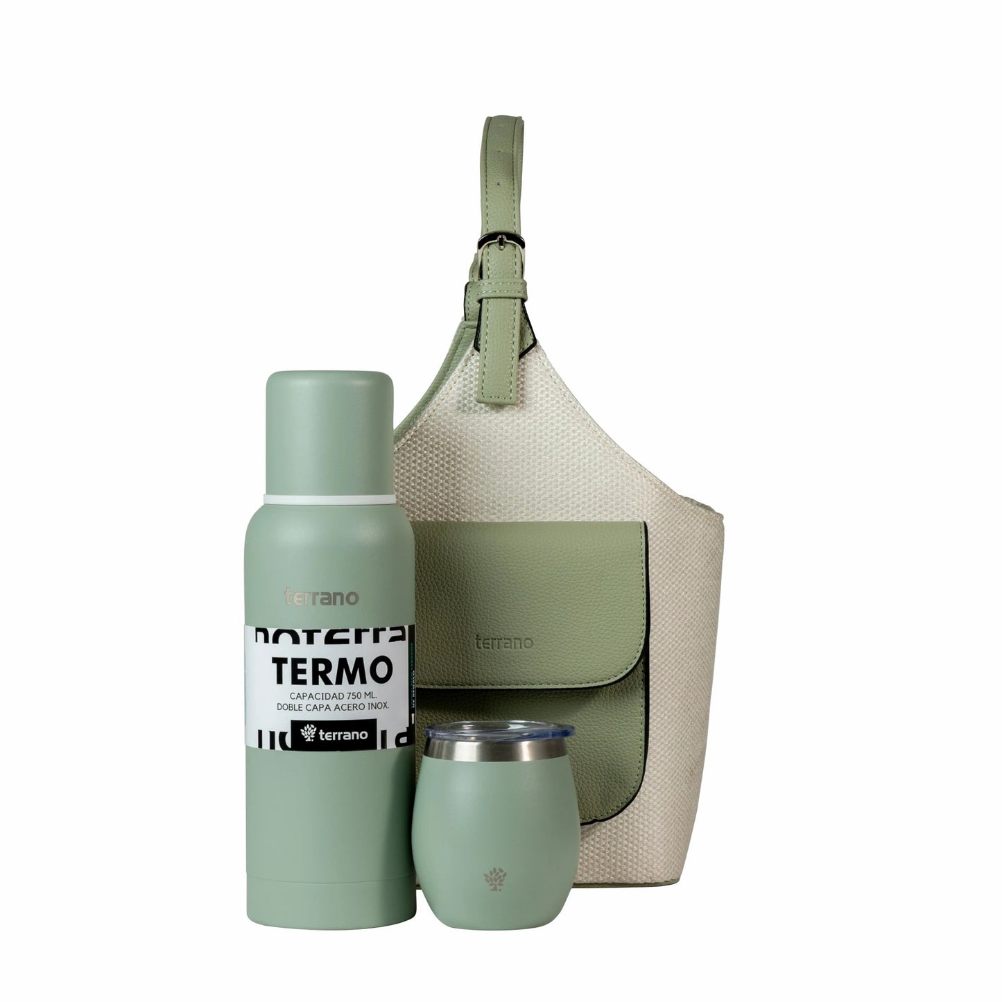 Kit Completo Slim 750 Ml + Matera Nautico - Oliva