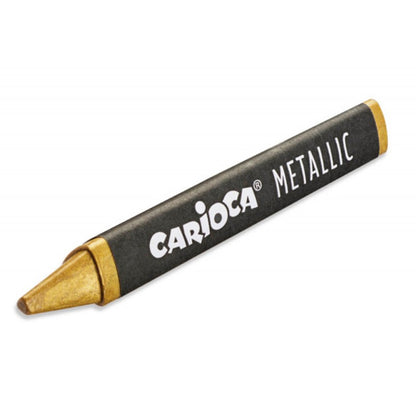 Crayolas de cera metalizados (x8) Carioca
