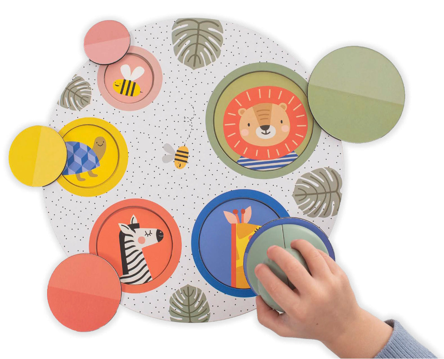 Puzzle magnético Peek-A-Boo Taf Toys