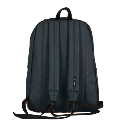 Mochila Clásica Combinada - Negro
