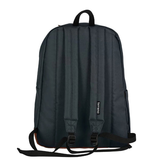 Mochila Clásica Combinada - Negro