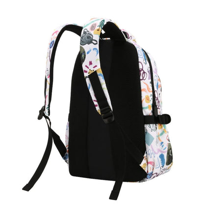 Mochila Estampada Premium - Garabatos