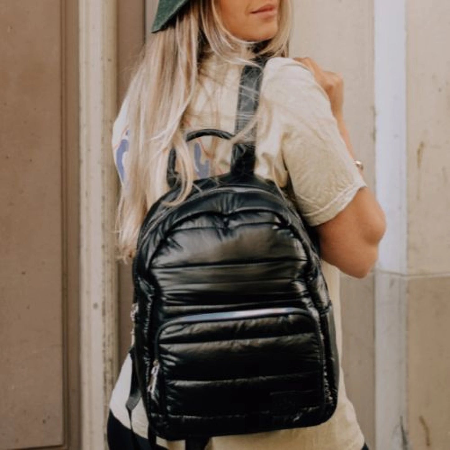 Mochila Terrano San Diego Capitoneada - Negra
