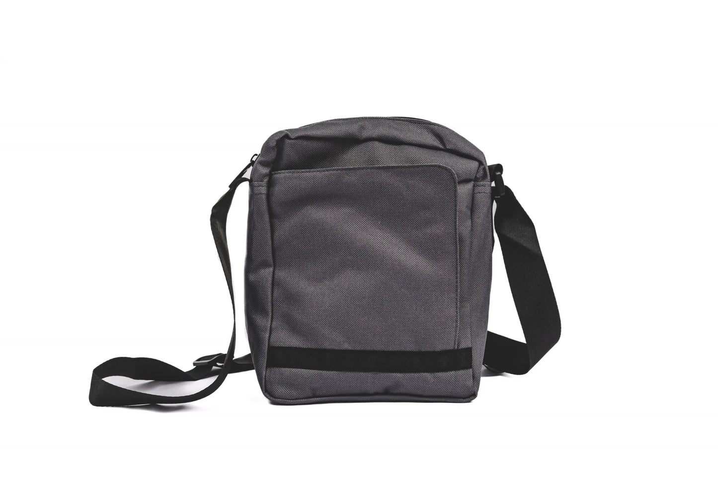 Morral Brio Con Cierre Correa y Bolsillo - Gris