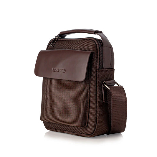 Morral Clásico Con Manija Terrano - Marrón