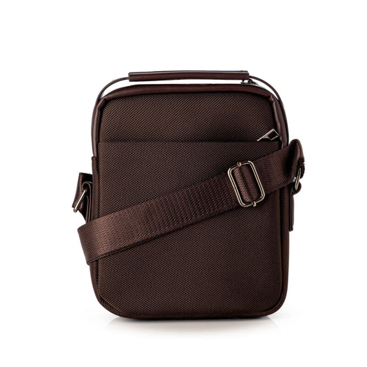 Morral Clásico Con Manija Terrano - Marrón