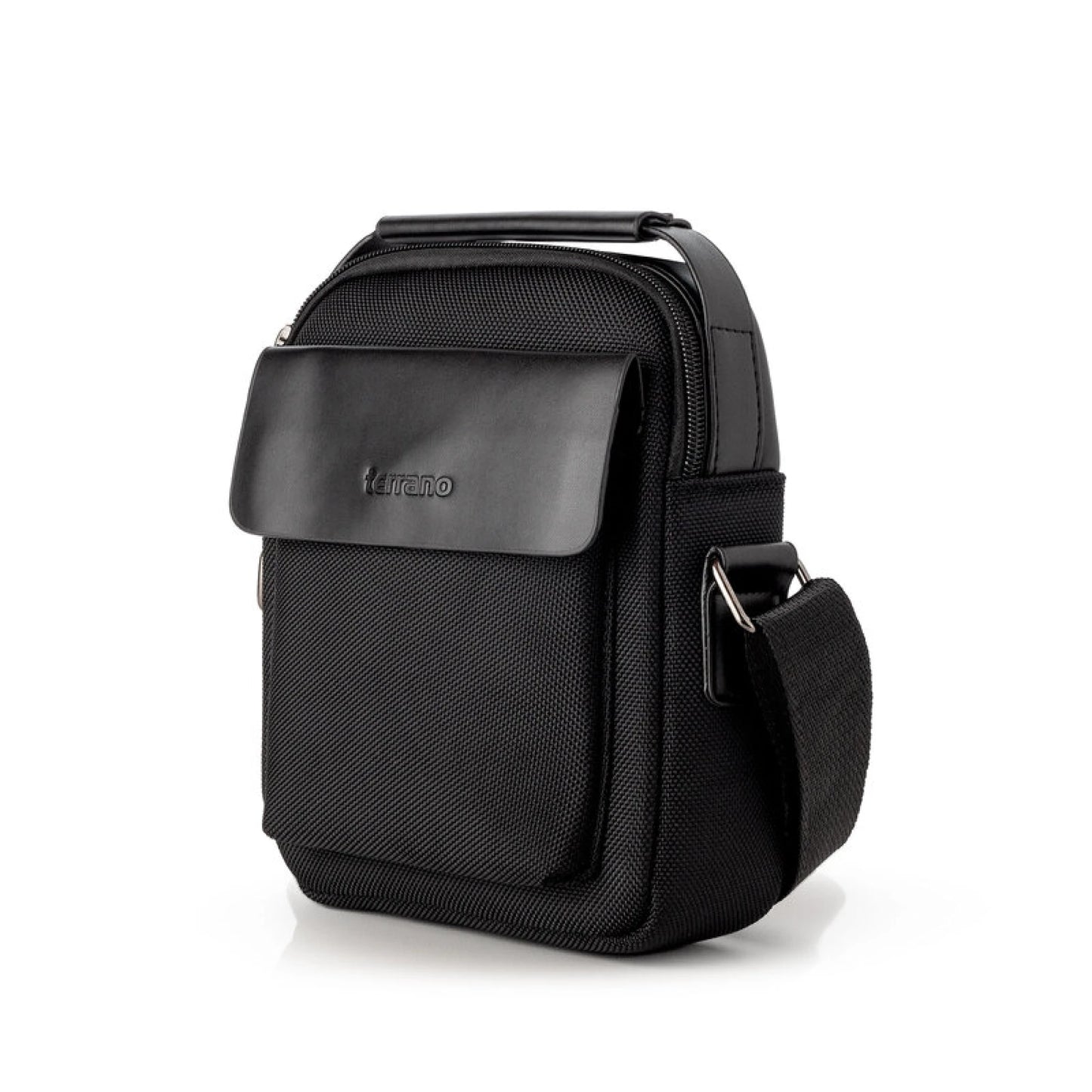 Morral Clásico Con Manija Terrano - Negro