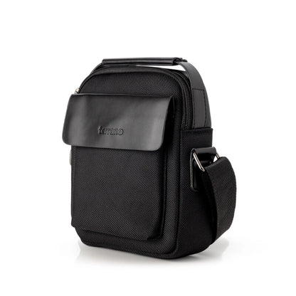 Morral Clásico Con Manija Terrano - Negro