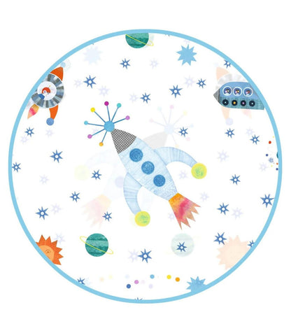 Capa de lluvia 5-7 años Cohete Djeco