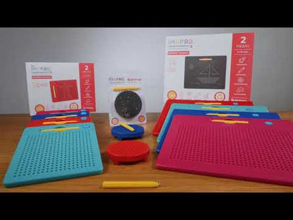 Imapad pizarra magnética negra Braintoys