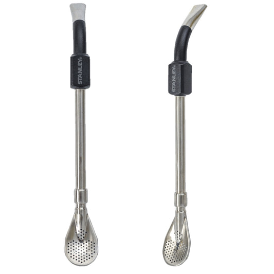 Bombilla Stanley Acero Inoxidable Spoon - Negra