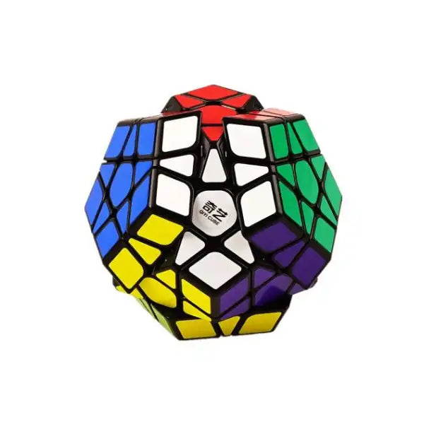 Cubo Mágico Qiyi Megaminx 3x3 Fondo Negro