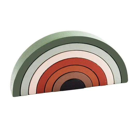 Arcoiris madera waldorf chico