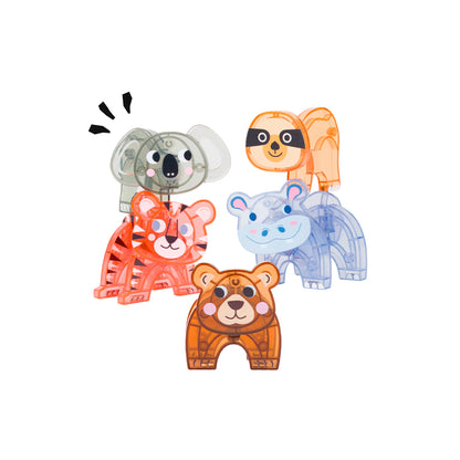 Imanix animales savana 5 piezas Braintoys