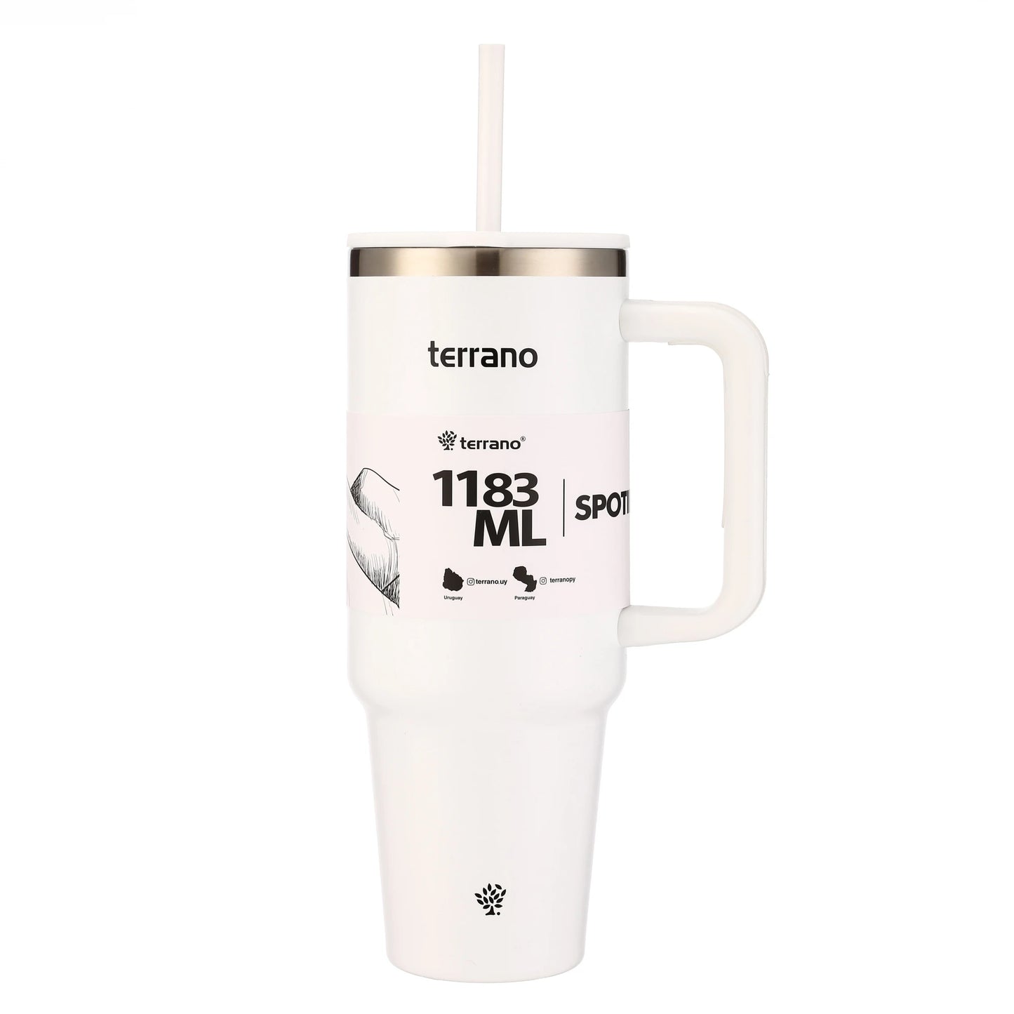 SpotieCup 1183ml - Blanco