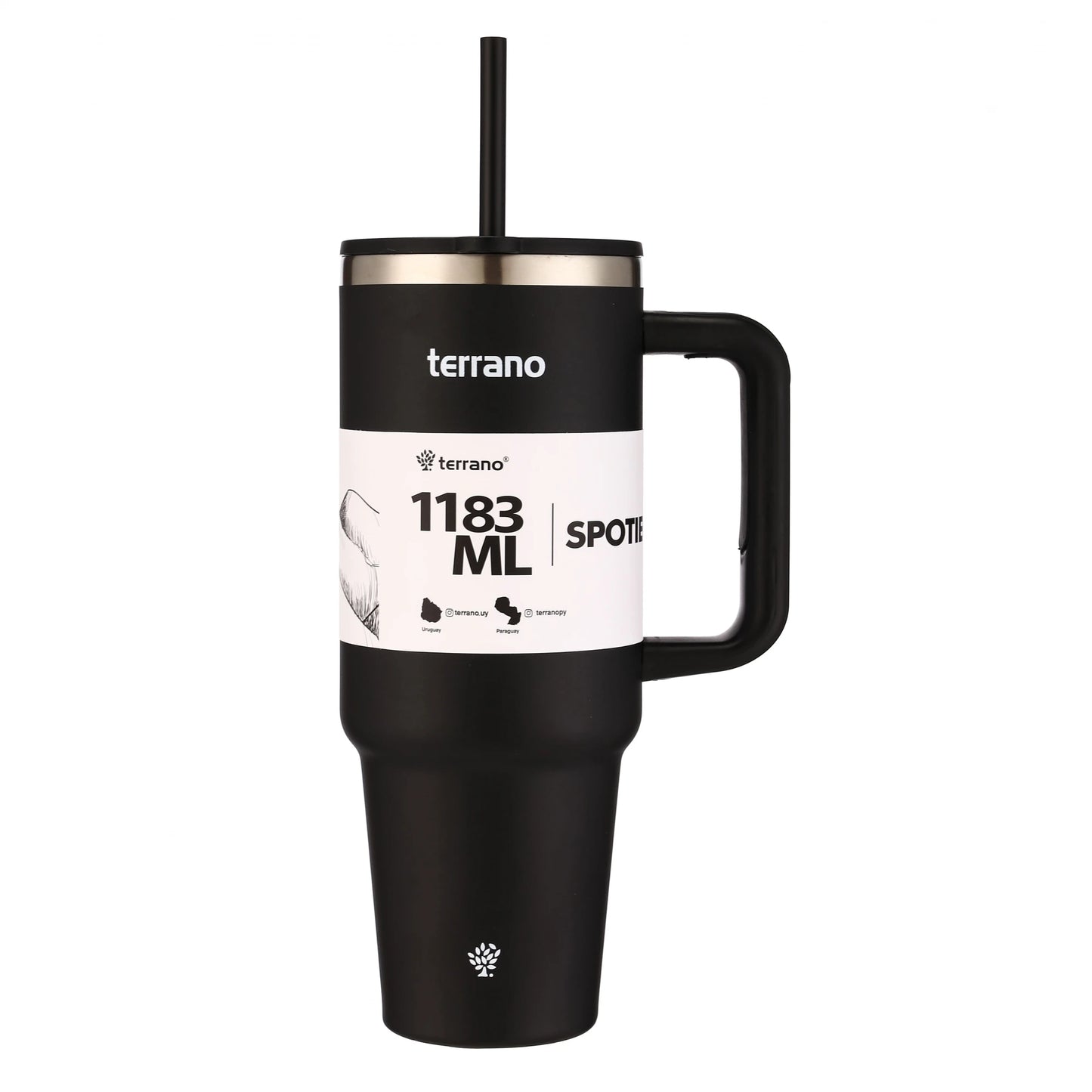 SpotieCup 1183ml - Negro