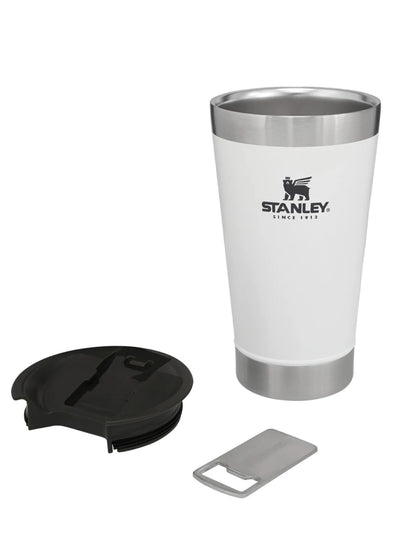 Vaso Cervecero Beer Pint Stanley Acero Inoxidable con Destapador - Polar