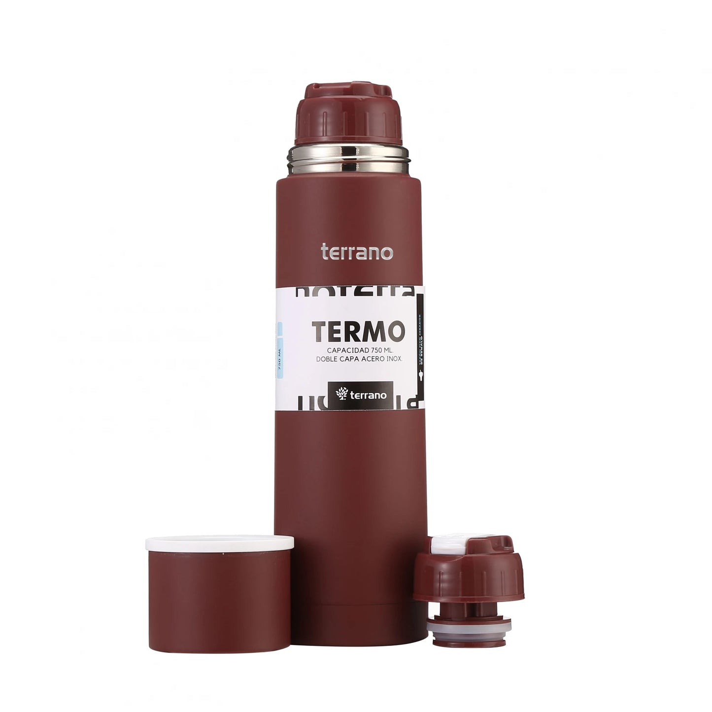 Termo Bala 750ml - Bordeaux