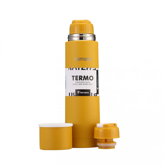 Termo Bala 750ml - Mostaza