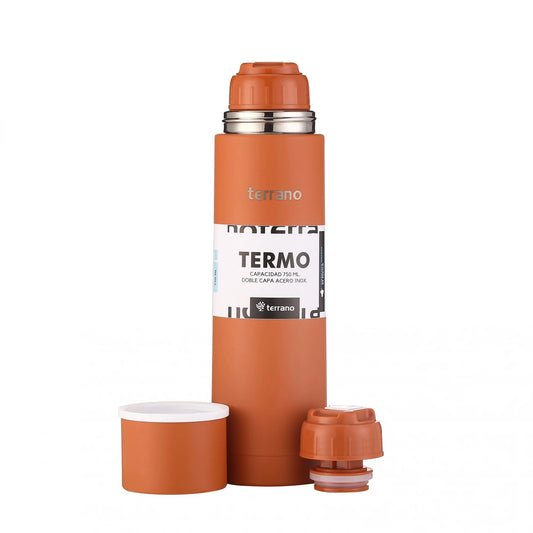 Termo Bala 750ml - Terracota