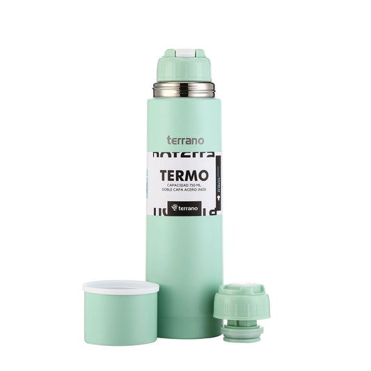 Termo Bala 750ml - Verde Agua