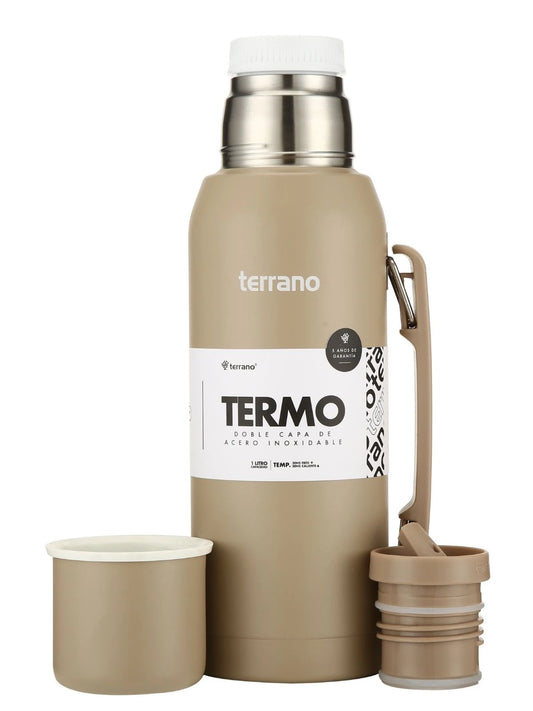 Termo Premium 1Lt. con Manija - Arena