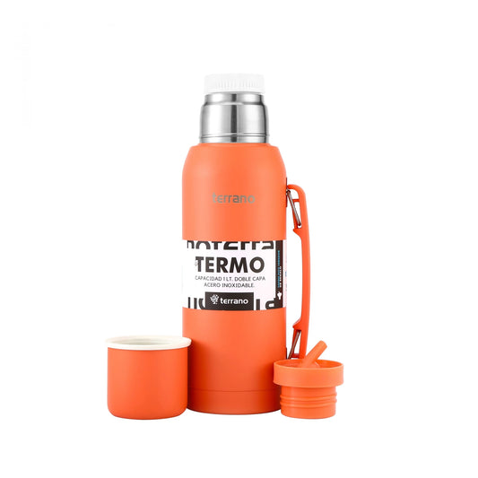 Termo Premium 1Lt. con Manija - Coral