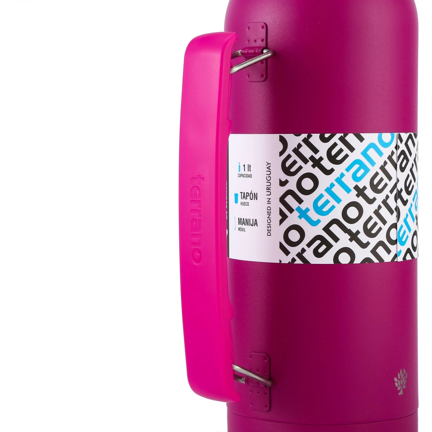 Termo Premium 1Lt. con Manija - Violeta