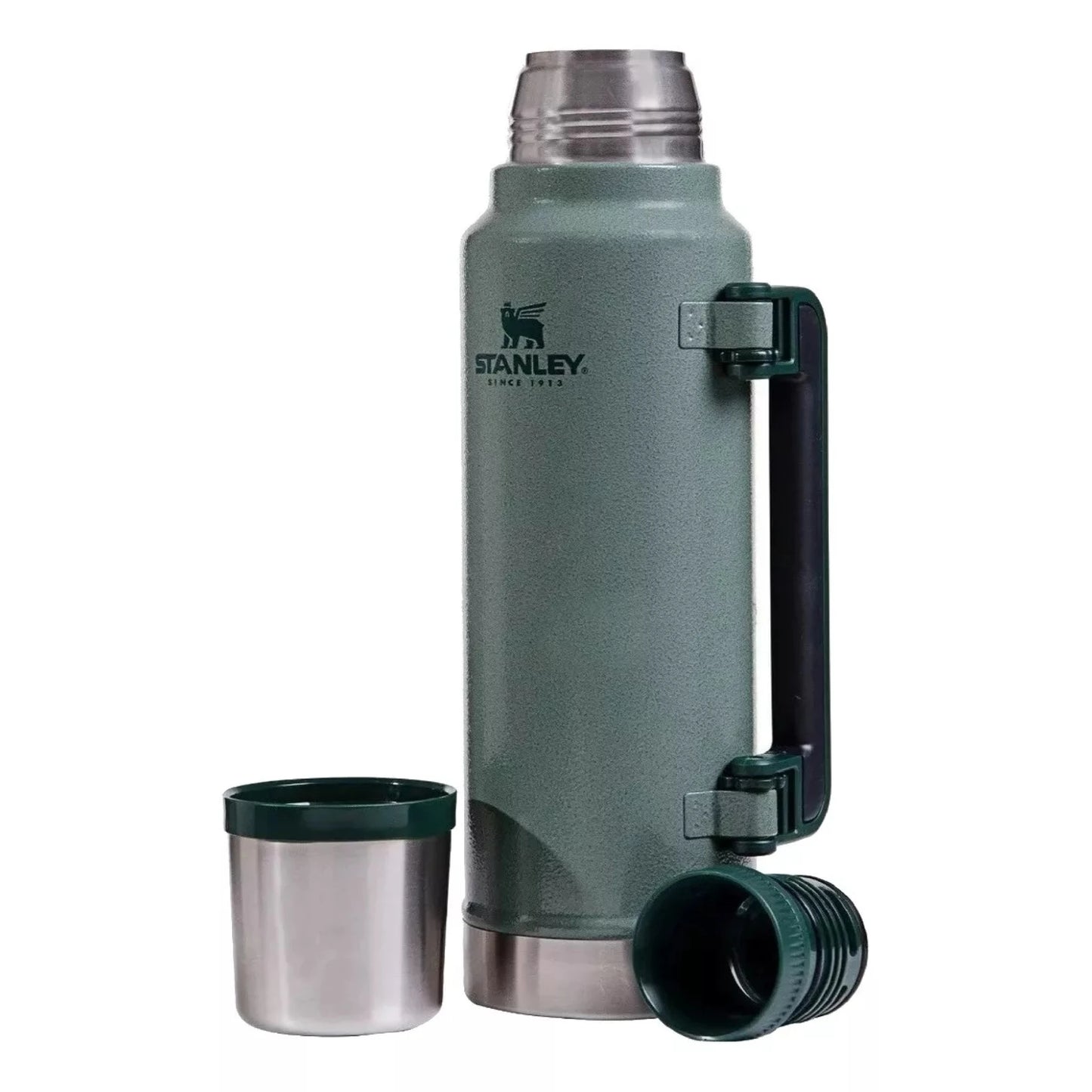 Termo Stanley Classic 1.4 Litros con Asa - Verde
