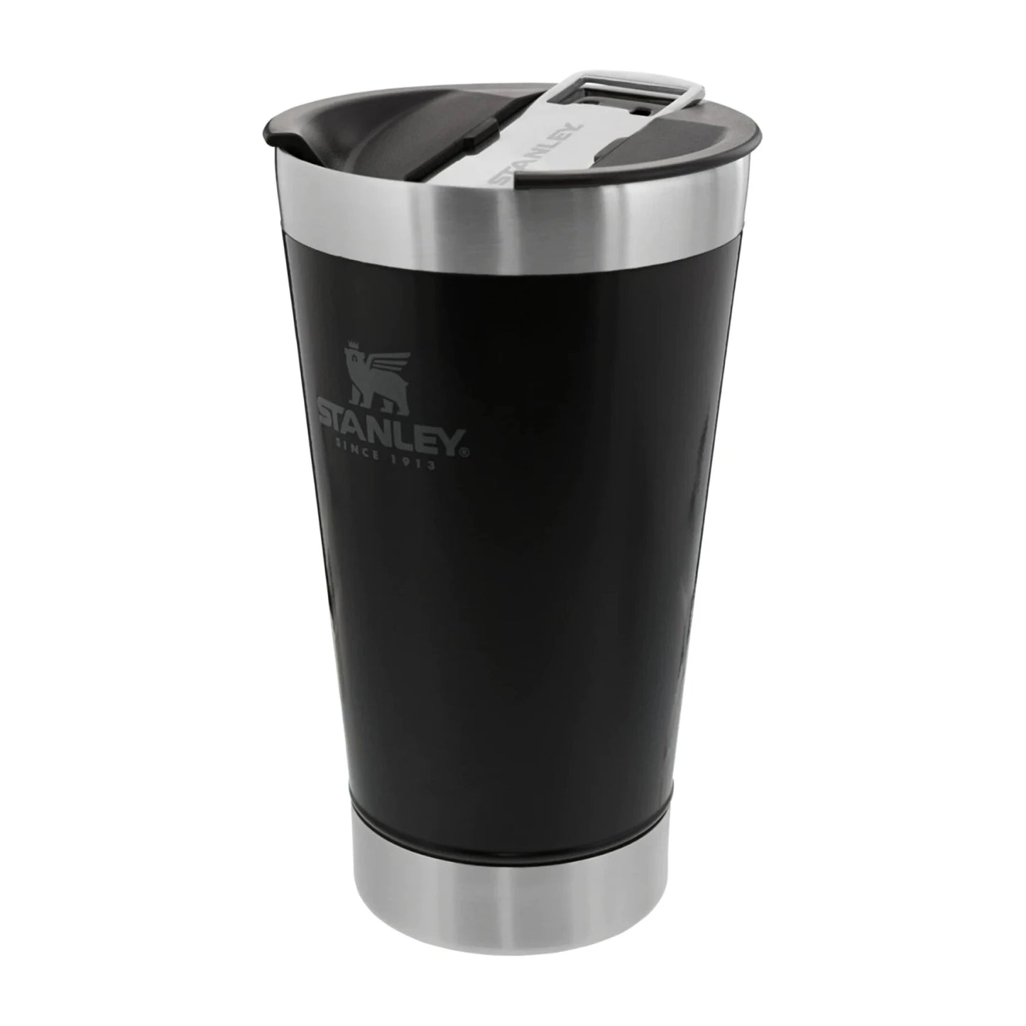 Vaso Cervecero Beer Pint Stanley Acero Inoxidable con Destapador - Negro