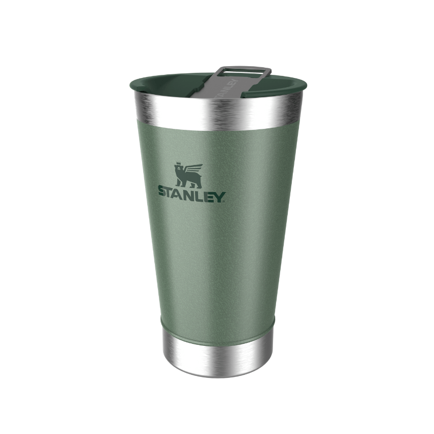 Vaso Cervecero Beer Pint Stanley Acero Inoxidable con Destapador - Verde